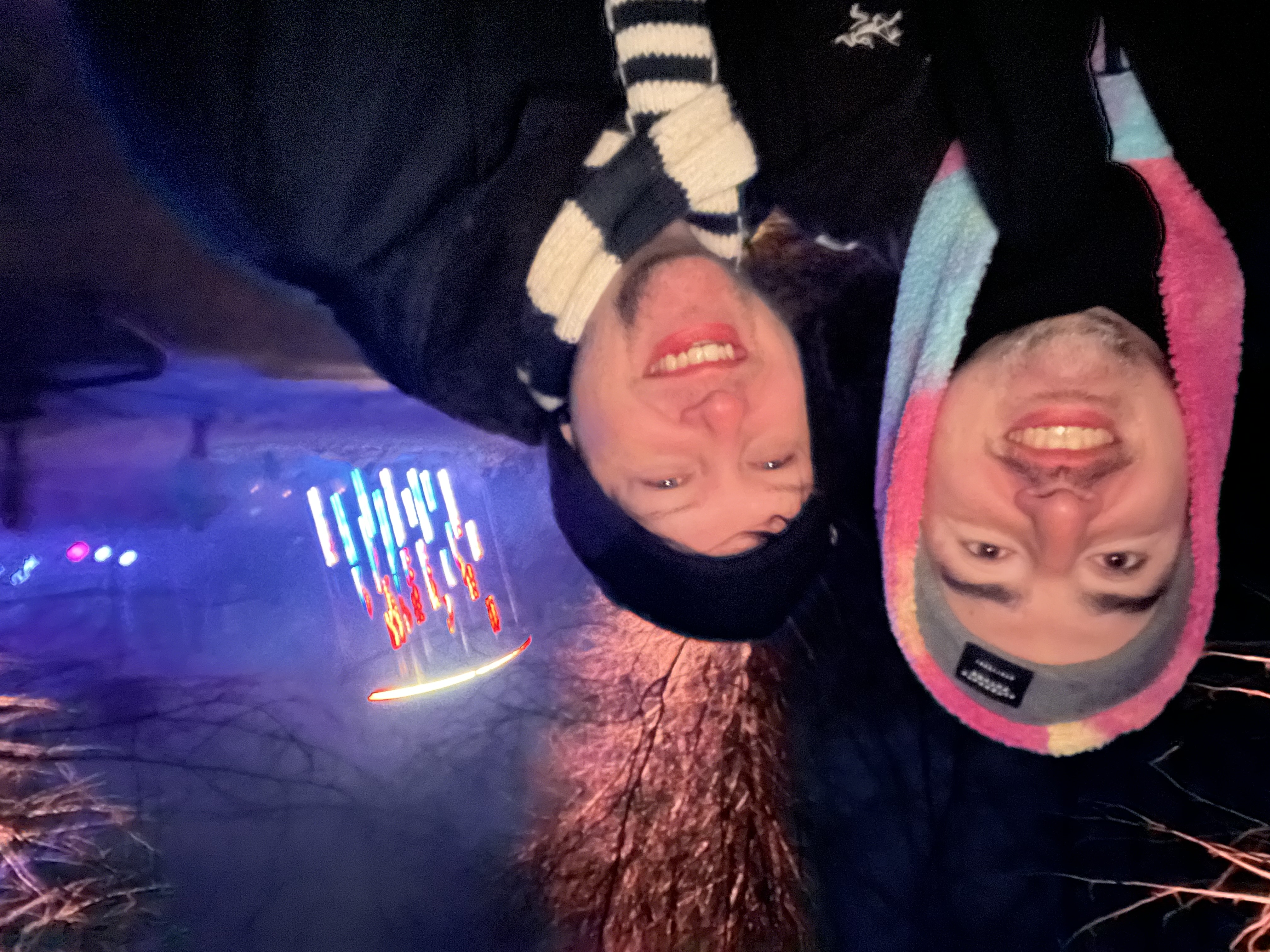 Light show in the cold